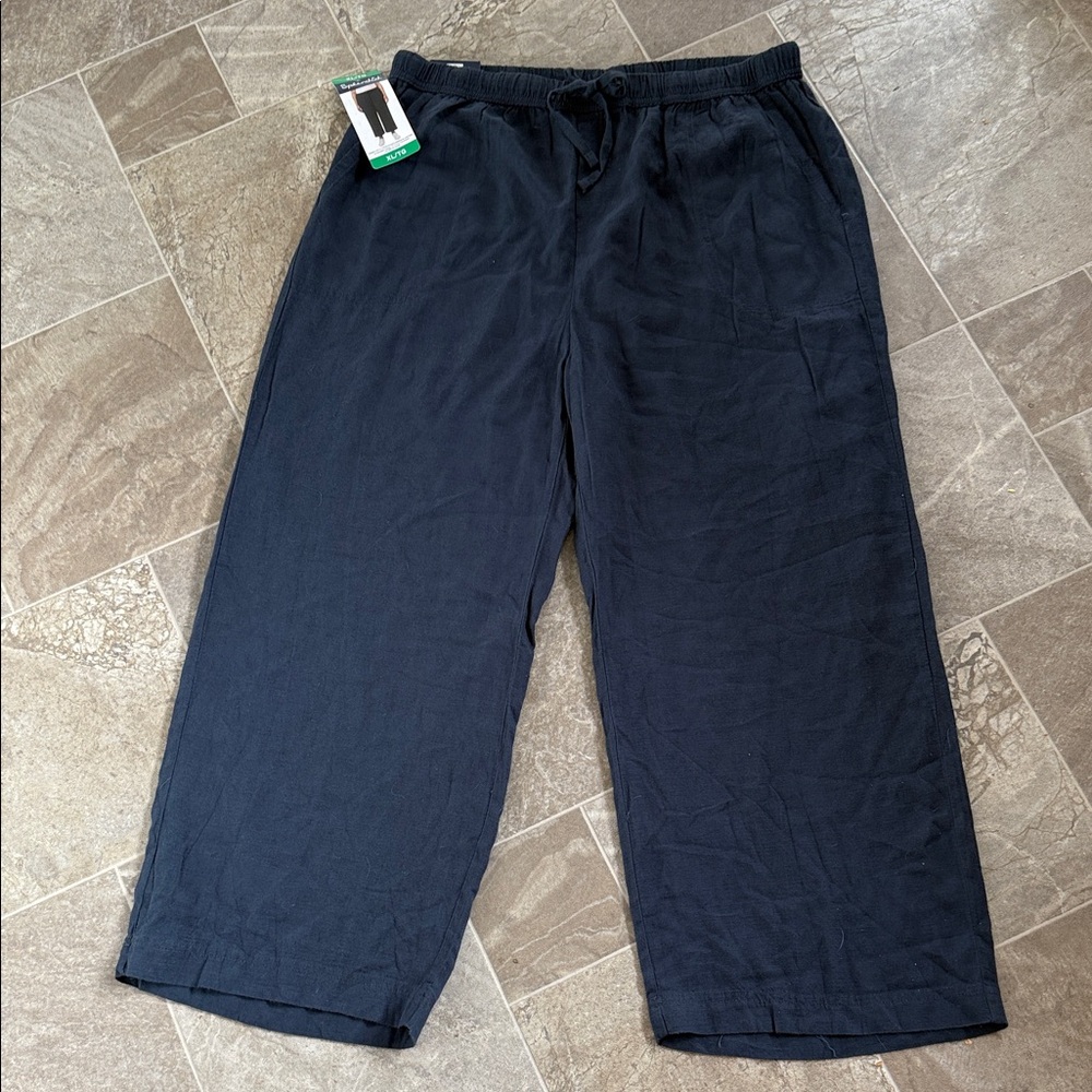 Splendid ladies Dark Blue./ comfy pants beach, resort, pockets, comfy XL NWT